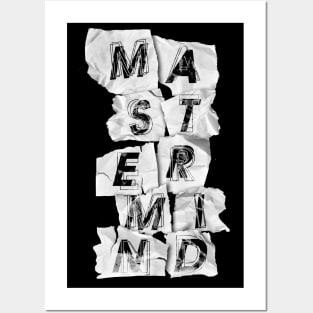 mastermind design Posters and Art